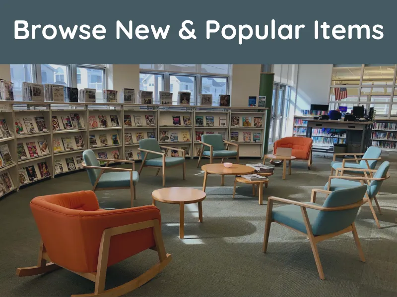 Link to catalog page for new and popular items.